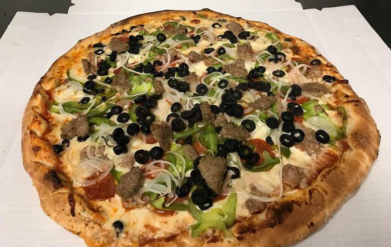 A pie at Mario’s Pizza (Photo: Courtesy of Mario’s Pizza)
